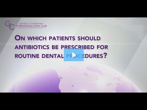 Which patients should be prescribed antibiotics for routine dental procedures?