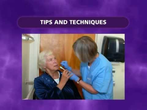 Considerations for Dementia - Tips and techniques for providing oral care