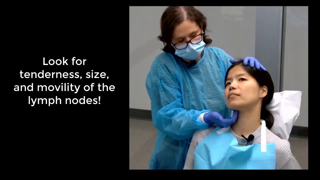 How to Perform a Lymph Node Exam | USC Dentistry Online