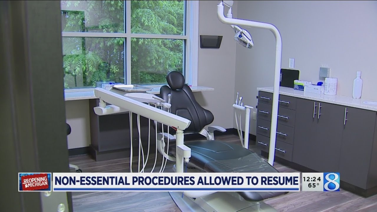 Nonurgent dental procedures allowed to resume