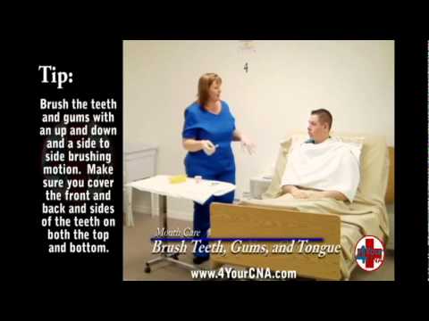 Instructional Video for Mouth Care with Teeth