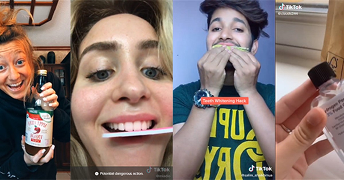 Charity alarmed by latest batch of dangerous DIY dental hacks to come out of TikTok