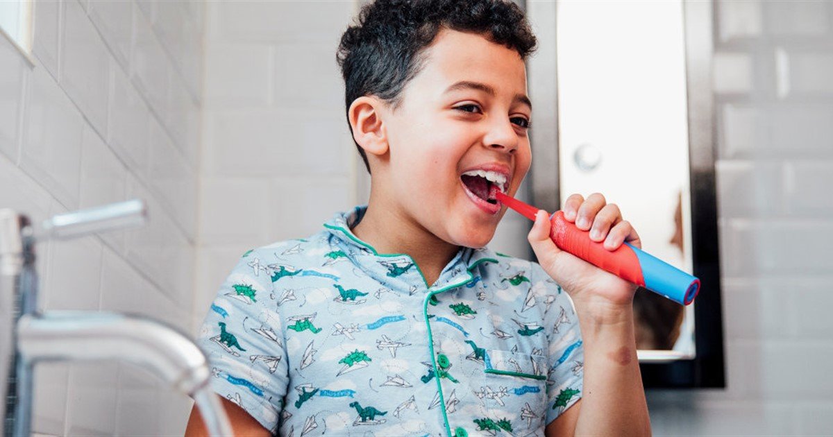 Top five “must have” design features for children's electric toothbrushes