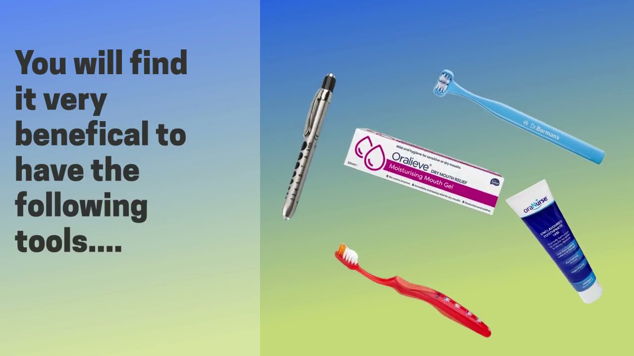 Tools for oral care - carers
