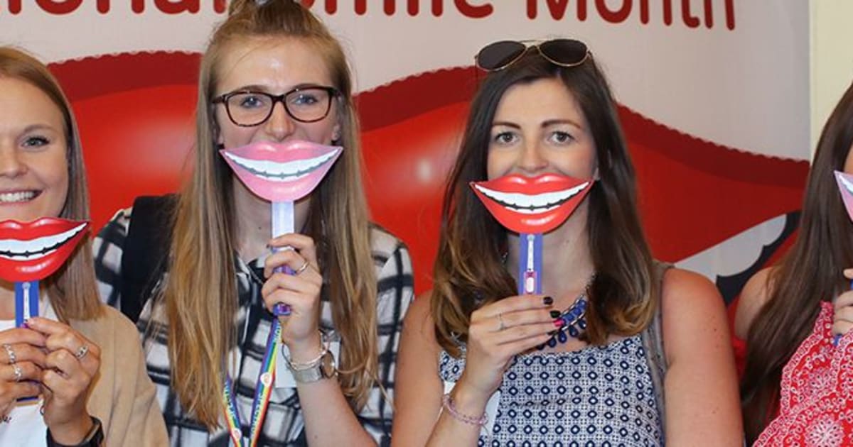In pictures: Charity launches oral health campaign National Smile Month